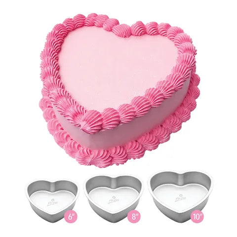 Heart cake pan set best sale