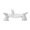 Cake Stand - White Easter Bunny 20 inch Dessert Stand