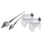 Tools - Deco Spoon - Stainless Steel 2pk - by Daudignac