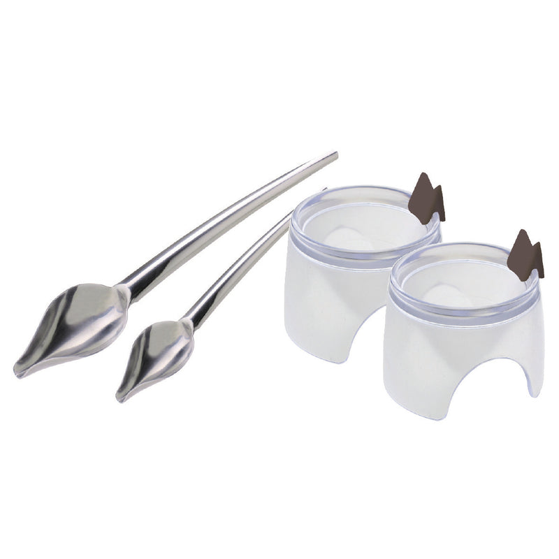 Tools - Deco Spoon - Stainless Steel 2pk - by Daudignac