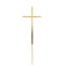 Cake Topper - Cross - Gold Fine - Metal Plated