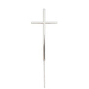 Cake Topper - Cross - Silver Fine - Metal Plated