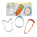 Cookie Cutter Set - Easter Rabbit, Carrot & Egg 3pc set