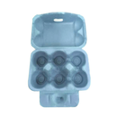 Cookie / Chocolate Box - Easter Egg Carton - 6 cavity - Blue