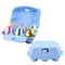 Cookie / Chocolate Box - Easter Egg Carton - 6 cavity - Blue