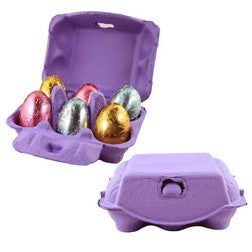 Cookie / Chocolate Box - Easter Egg Carton - 6 cavity - Lilac