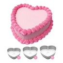 Cake Pan Set of 3 - Heart - 6, 8 & 10 inch