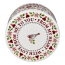 Cake Storage Tin - Love Birds 25cm (Large) Round - By Emma Bridgewater