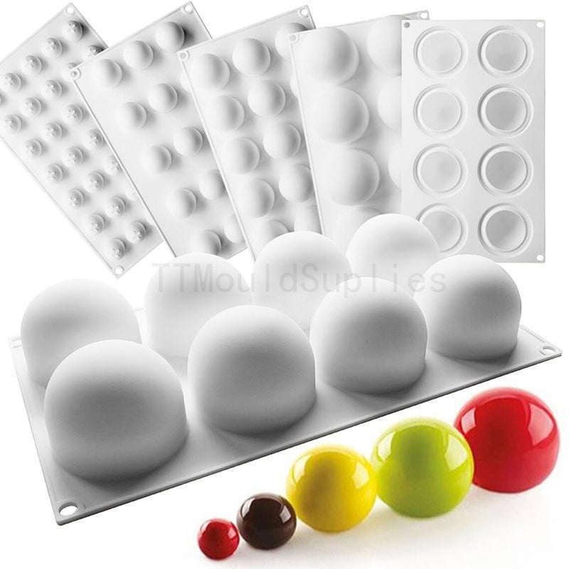 Silicone Dessert Mould - Sphere 3.1 (Small)