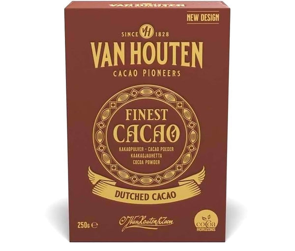 Cocoa Powder - Alkalised (Dutched) High Fat 250g - Van Houten