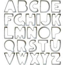 Cookie Cutter - Letter A