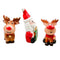 Cake Topper - Santa or Cute Reindeer