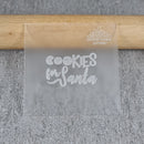 Debosser - Cookies For Santa V2 - Debosser / Embosser / Acrylic Stamp