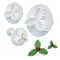 Plunger Cutters - Holly Leaf (Trio) - 3 pc Set