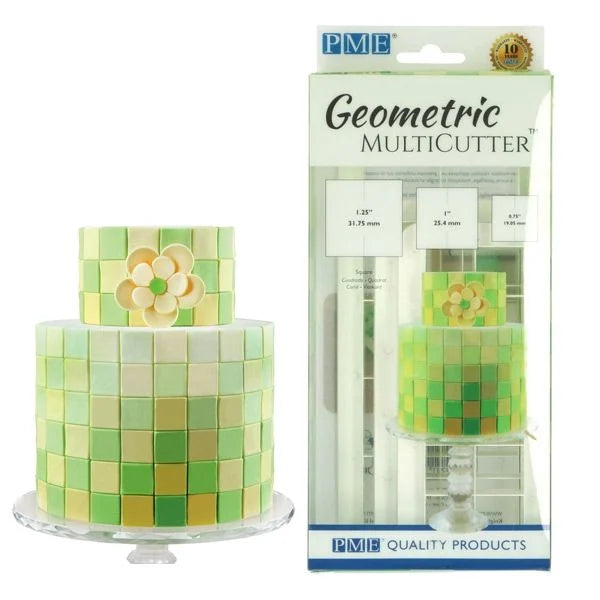 Cutters - Geometric Multi Cutter - Square (set of 3)