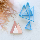 Cutter Set - Giza Inspired (Pyramid/Triangle/Tree) Cutter Set (by Cake Sera Sera)