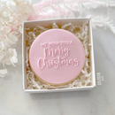 Embosser / Debosser - We Wish You A Merry Christmas - by Little Biskut