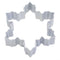 Cookie Cutter - snowflake 10cm - White