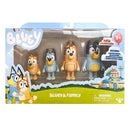 Cake Topper - Bluey & Family 4pc Figurine Set Plastic