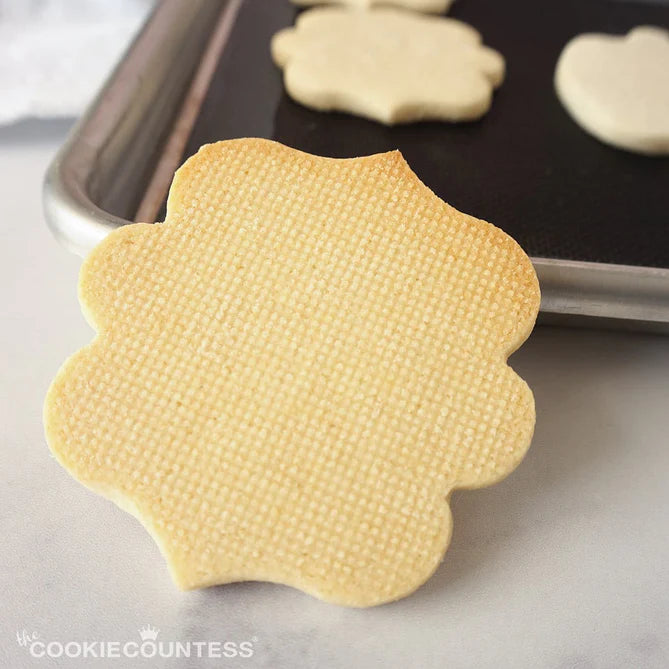 Mesh Non Stick Baking Mat for Cookies - Medium (1/2 slab 16.5x11.5 inch)